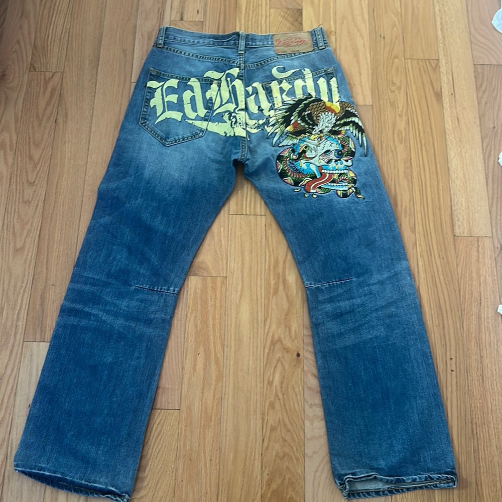 Ed Hardy Relaxed Jeans